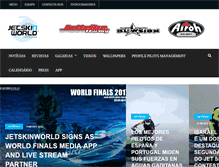 Tablet Screenshot of jetskinworld.com